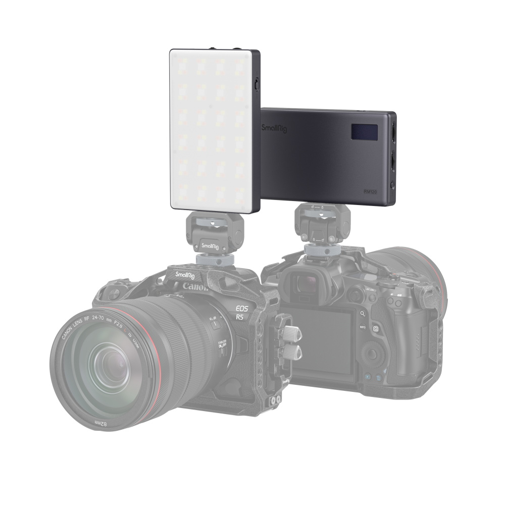 SmallRig RM120 Long-Battery-Life RGB Video Light 3808 - 6